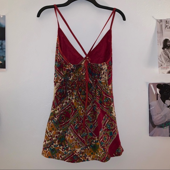 Razorback adjustable tie straps women’s tank top - Picture 4 of 14